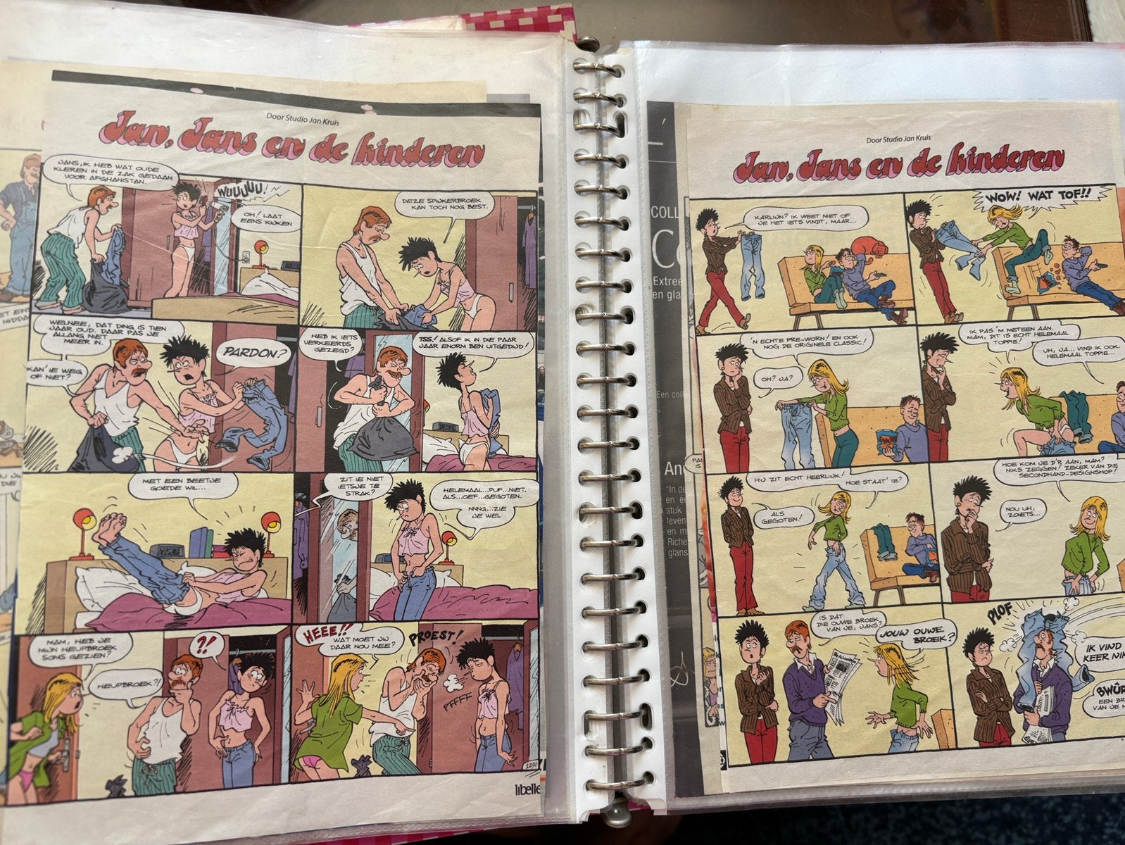 Verzameling 260 pagina’s Jan Jans en de Kinderen uit Libelle, Meerdere comics, Ophalen of Verzenden, Zo goed als nieuw, Europa