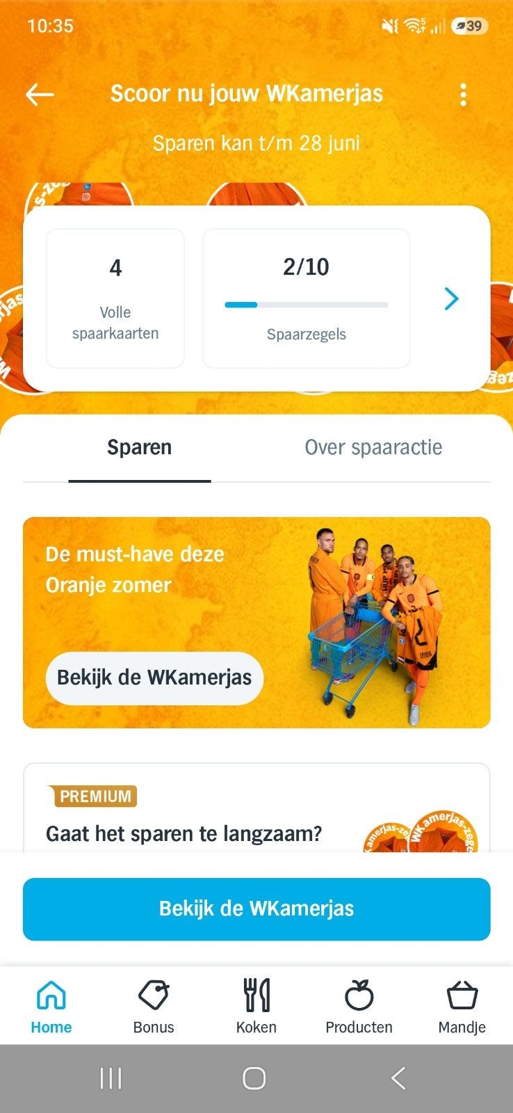 AH Kamerjas, Eén persoon, Kortingsbon