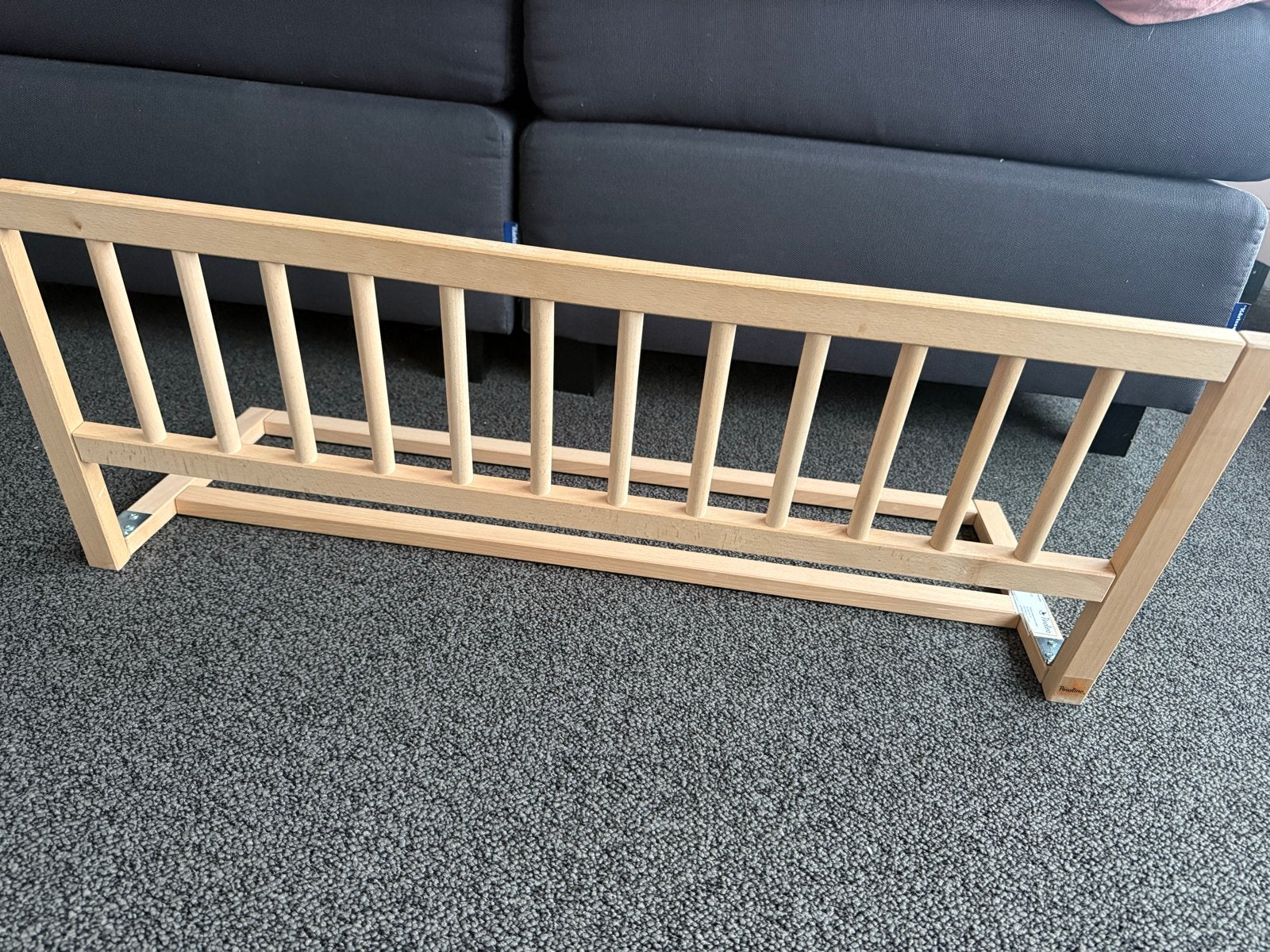 Pinolino Bedhekje 'Classic' onbehandeld, Ophalen of Verzenden, Zo goed als nieuw, Minder dan 70 cm, Matras