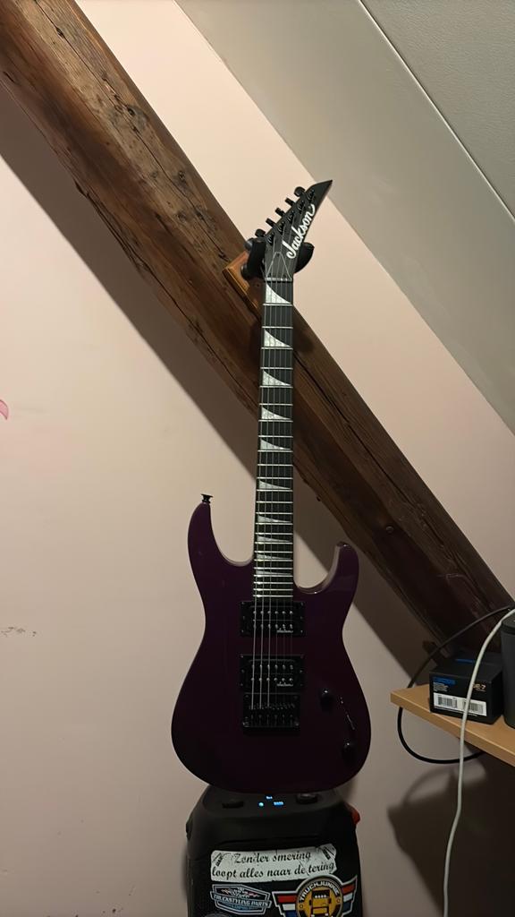 Jackson JS1X DK Minion AH FB PAVO PPL, Ophalen, Zo goed als nieuw, Solid body, Overige merken