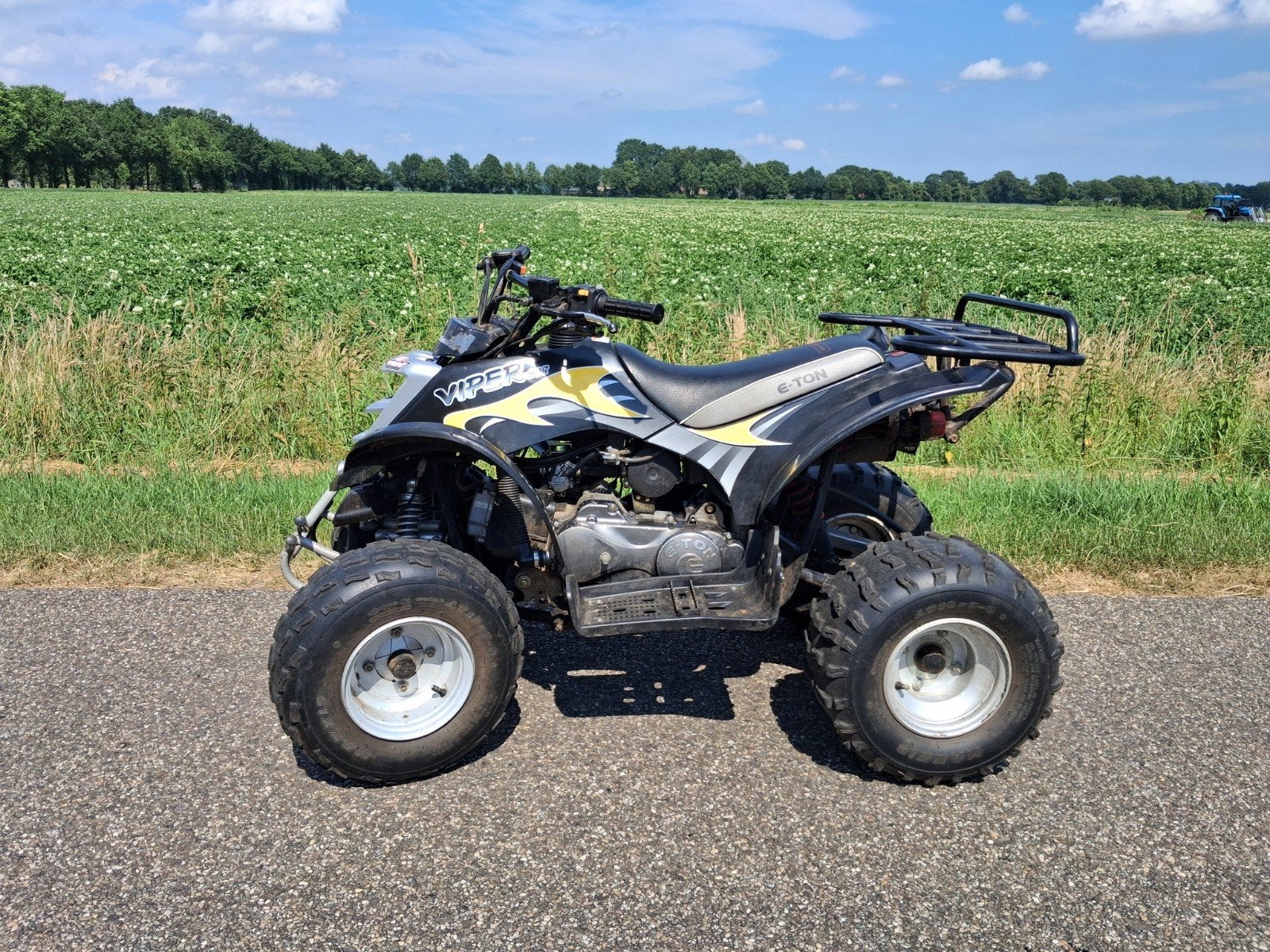 Eton Viper 90R Quad - Goed onderhouden met extra's, Ophalen, Gebruikt, 90 cc, Overige typen