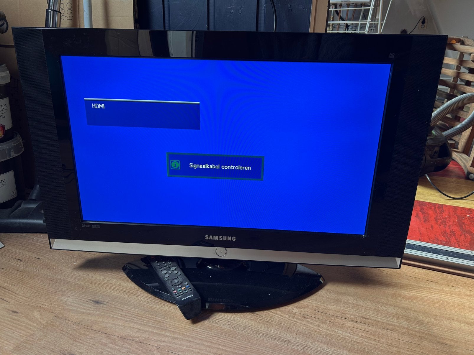 Samsung TV, 26 inch, Ophalen, Gebruikt, 50 Hz, HD Ready (720p)