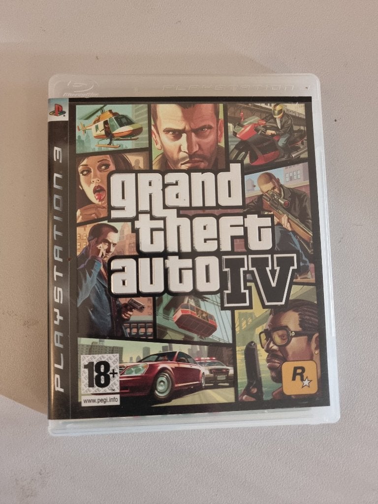 Gta 4 hoesje met kaart, Avontuur en Actie, Gebruikt, Vanaf 18 jaar, Verzenden