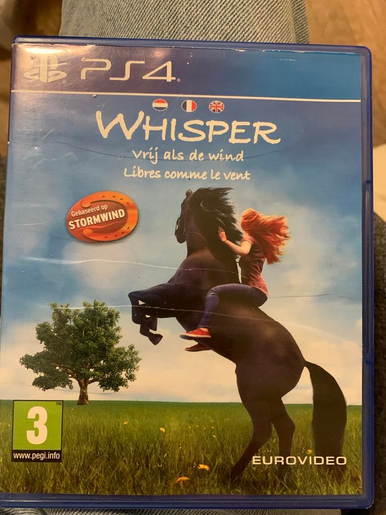 Whisper: Vrij als de Wind (PS4) - Paardrij Avontuur, Avontuur en Actie, Gebruikt, Verzenden, 1 speler