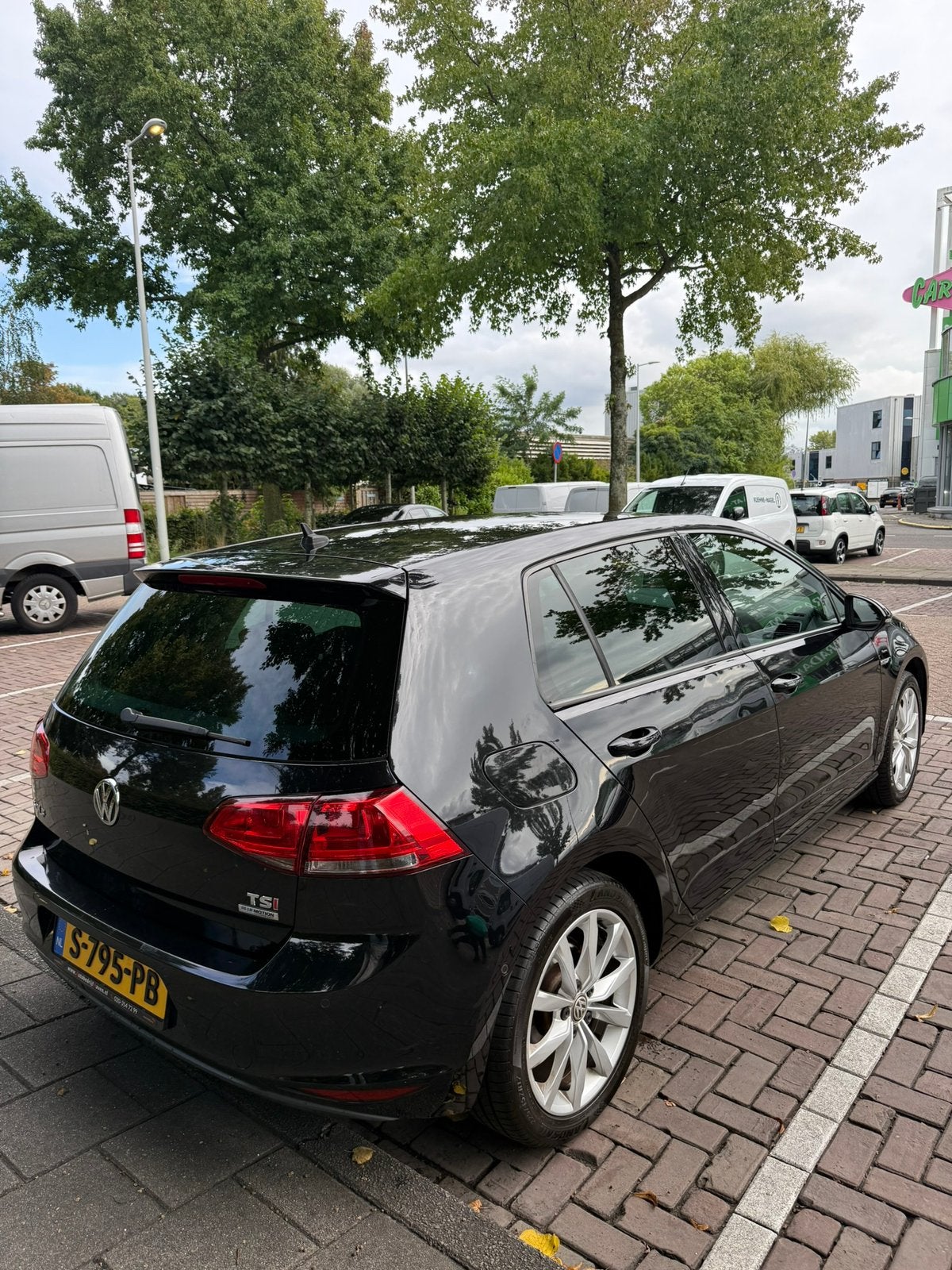 Volkswagen Golf 1.4 TSI 90KW DSG 2014 Zwart, Auto's, 4 cilinders, 1395 cc, 630 kg, Geïmporteerd