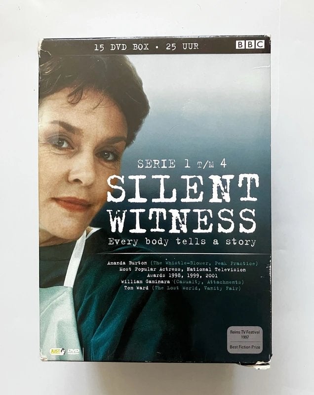 DVD-box | Silent Witness (seizoen 1 - 4), Cd's en Dvd's, Dvd's | Tv en Series, Engels, Vanaf 16 jaar, Seizoen 1, Ophalen of Verzenden