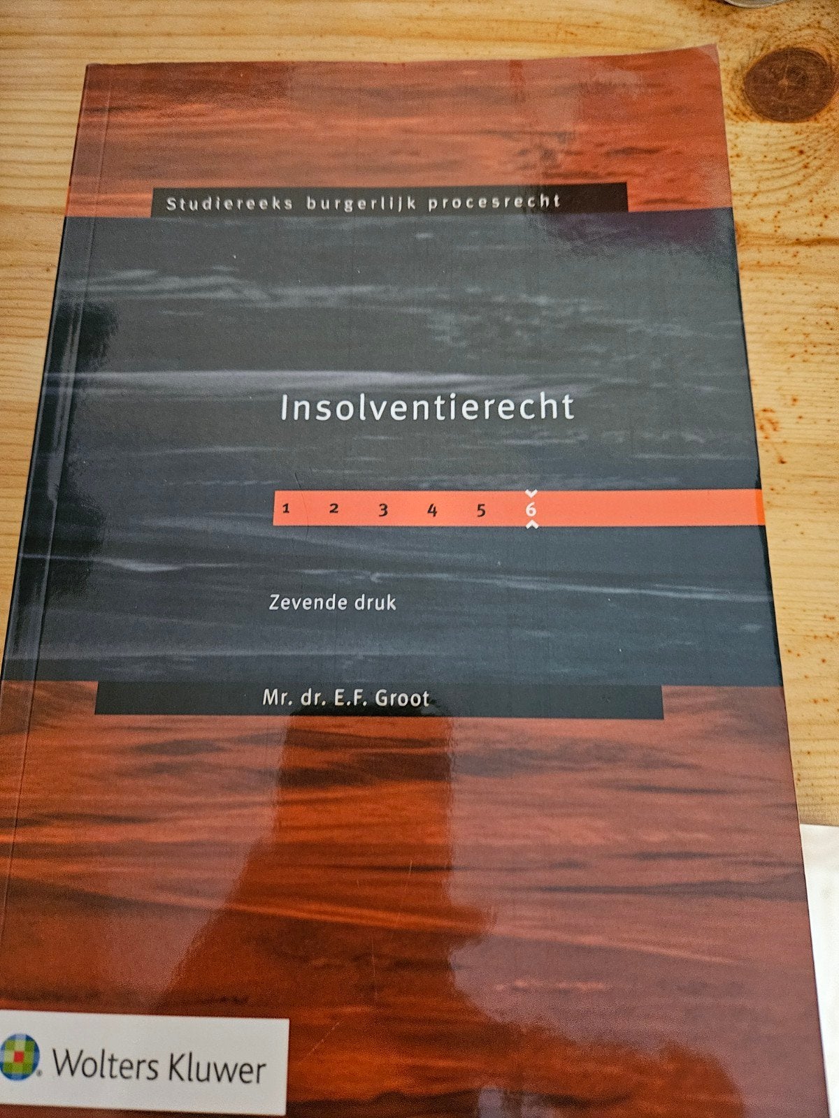 Insolventierecht boeken (2 stuks) - Zo goed als nieuw, Ophalen of Verzenden, Zo goed als nieuw, Mr. dr. E.F. Groot, mr. Th.A. Pouw