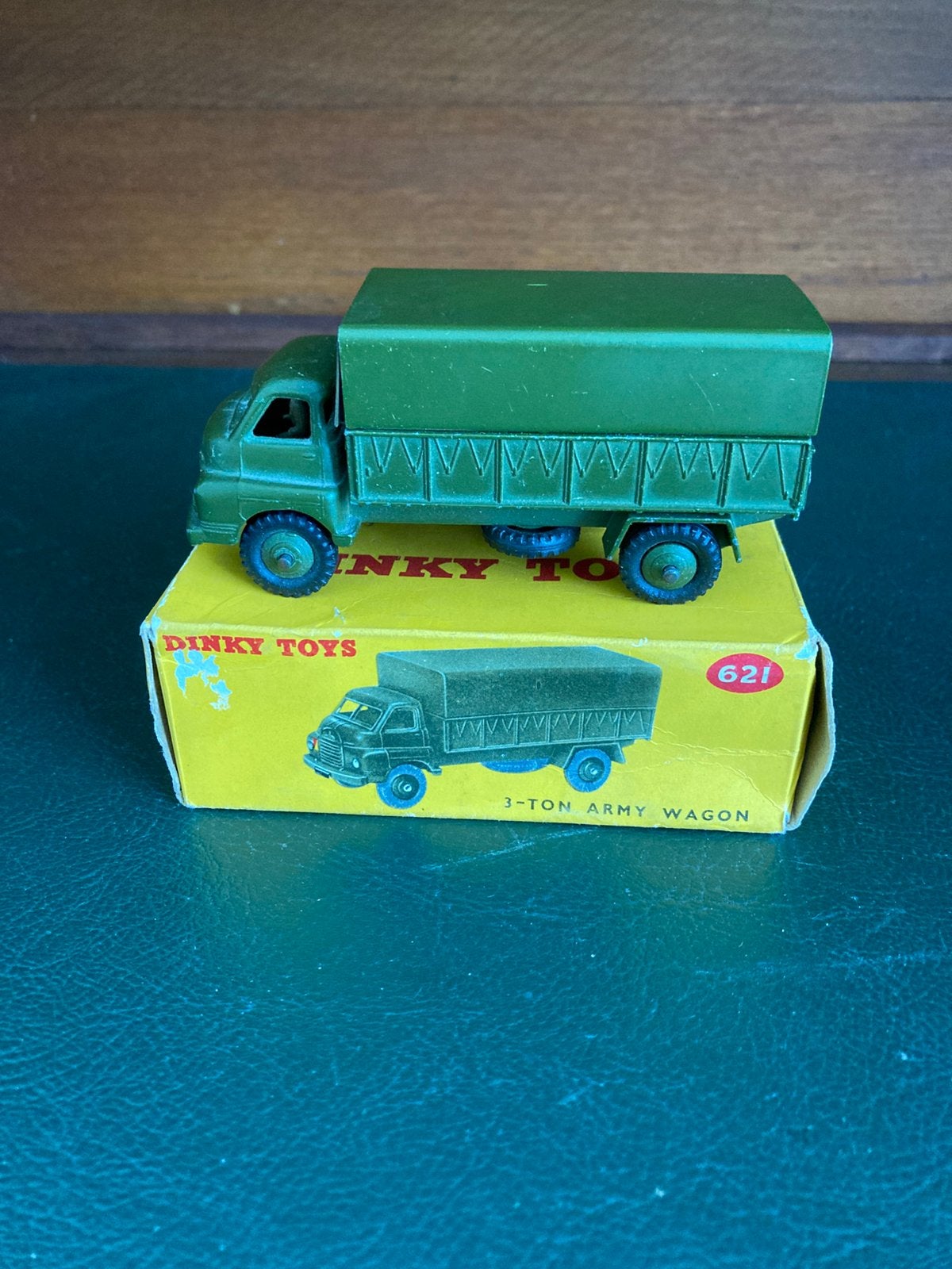 Dinky Toys army wagon, Hobby en Vrije tijd, Ophalen of Verzenden, Zo goed als nieuw, Bus of Vrachtwagen, Overige merken