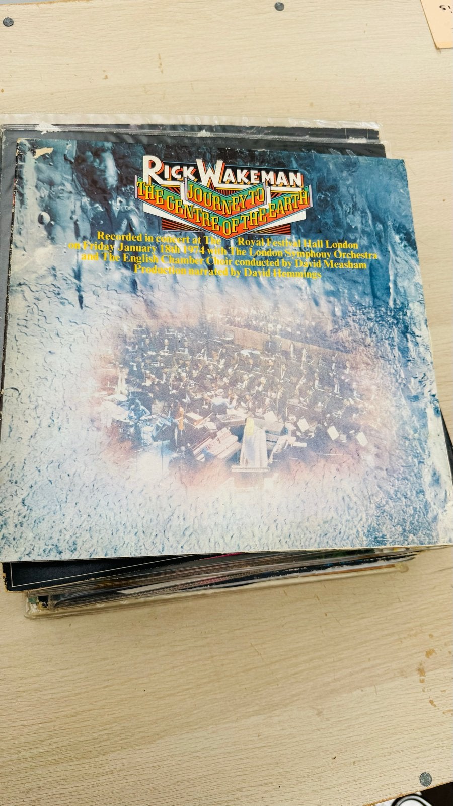 Rick Wakeman - Journey to the Centre of the Earth LP, LP, Ophalen of Verzenden, 12 inch, Progressive Rock