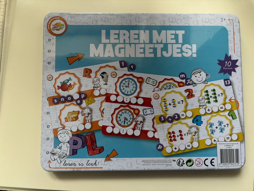 Leren met magneten, Ophalen of Verzenden, Zo goed als nieuw, Taal en Lezen