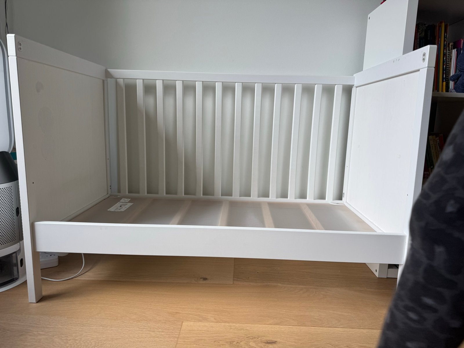 Wit babybedje IKEA Sundvik, Ophalen, Wit, Zo goed als nieuw, 200 cm