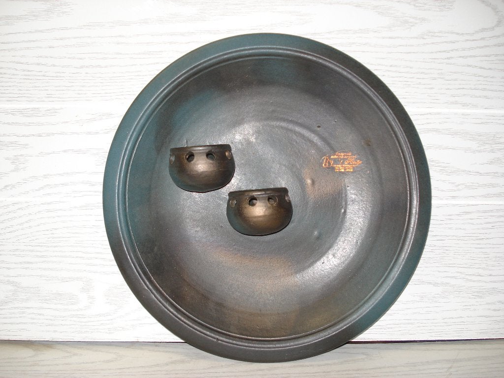 Wandkandelaar  Aardewerk   T Hoeitje  33 Dia cm, Overige materialen, 25 tot 50 cm, Grijs, Ophalen of Verzenden