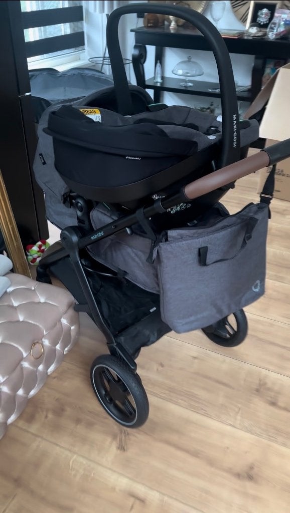 MaxiCosi Zelia S Trio, Kinderen en Baby's, Kinderwagens en Combinaties, Ophalen, Gebruikt, Combiwagen, Met autostoeltje