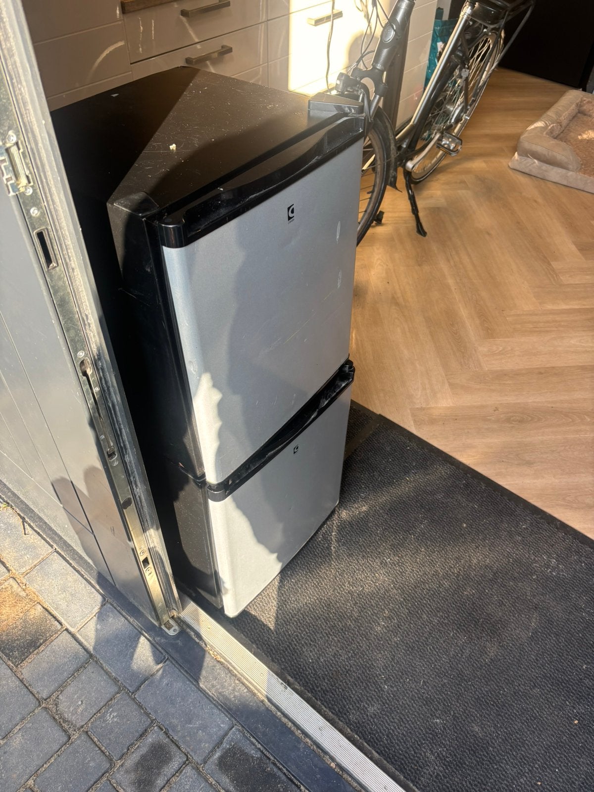 Camping koelkast 2x, Ophalen, Zonder vriesvak, Minder dan 85 cm, Minder dan 75 liter