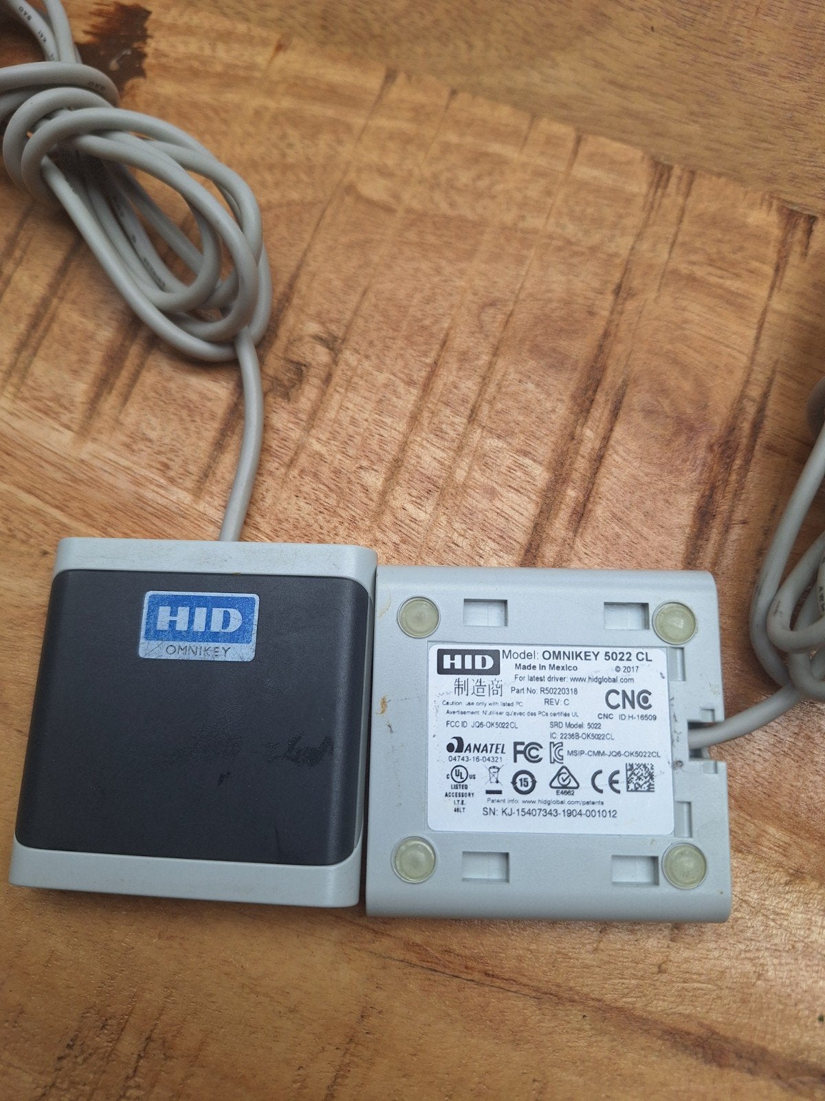 HID OMNIKEY 5022 CL Kaartlezers met polsbandjes, Ophalen of Verzenden