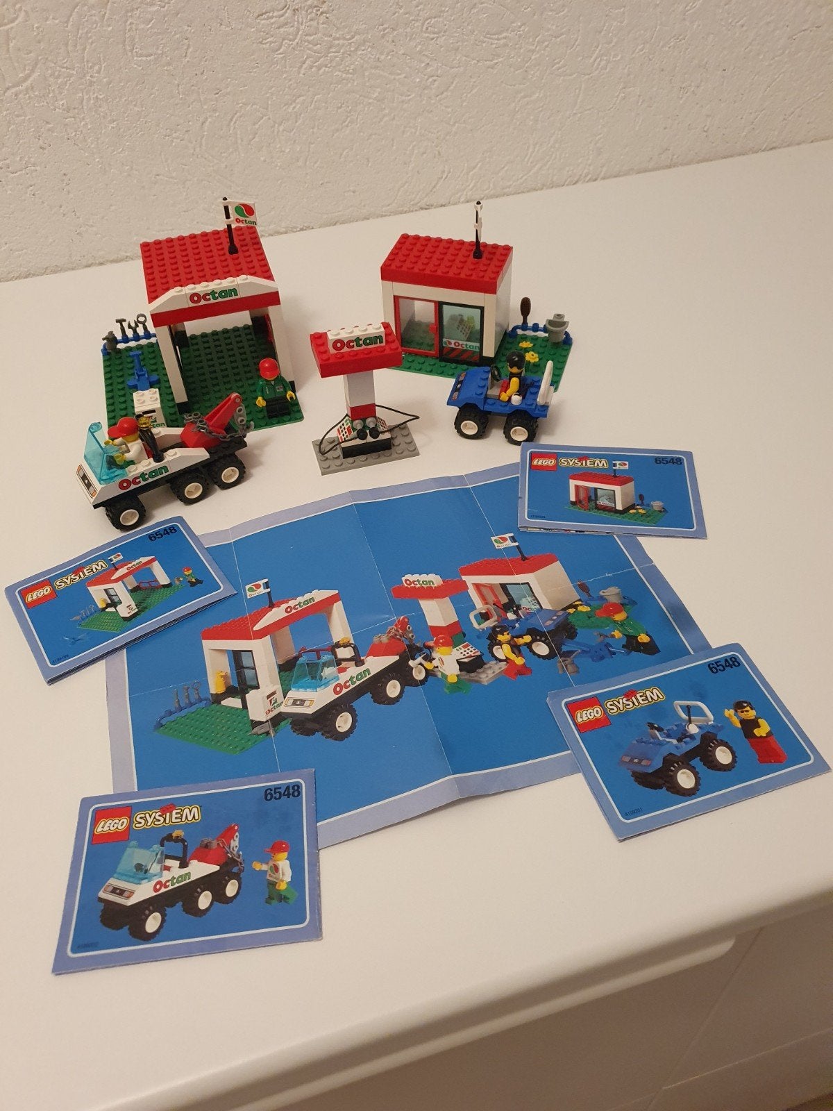 LEGO-set nr.: 6548  'Octan Gas Station'  (1997), Overige thema's, Lego, Ophalen of Verzenden, Complete set