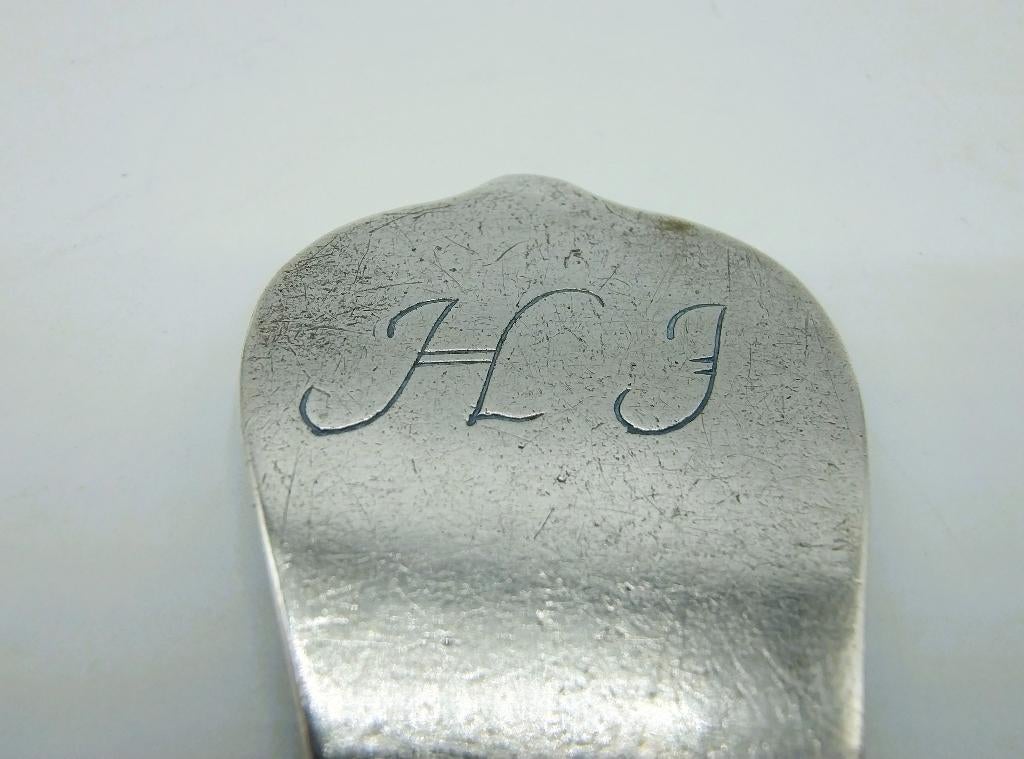 Zilveren lepel, Groningen?, 18e eeuws, Antiek en Kunst, Antiek | Goud en Zilver, Verzenden, Zilver