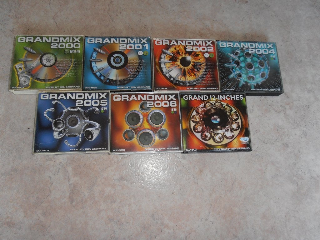 Grandmix CD Boxsets 2000-2006 & Grand 12-Inches, Cd's en Dvd's, Cd's | Dance en House, Ophalen of Verzenden, Zo goed als nieuw