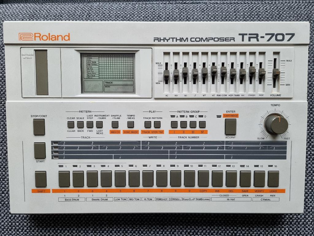 Roland TR-707, Ophalen of Verzenden, Gebruikt, Roland