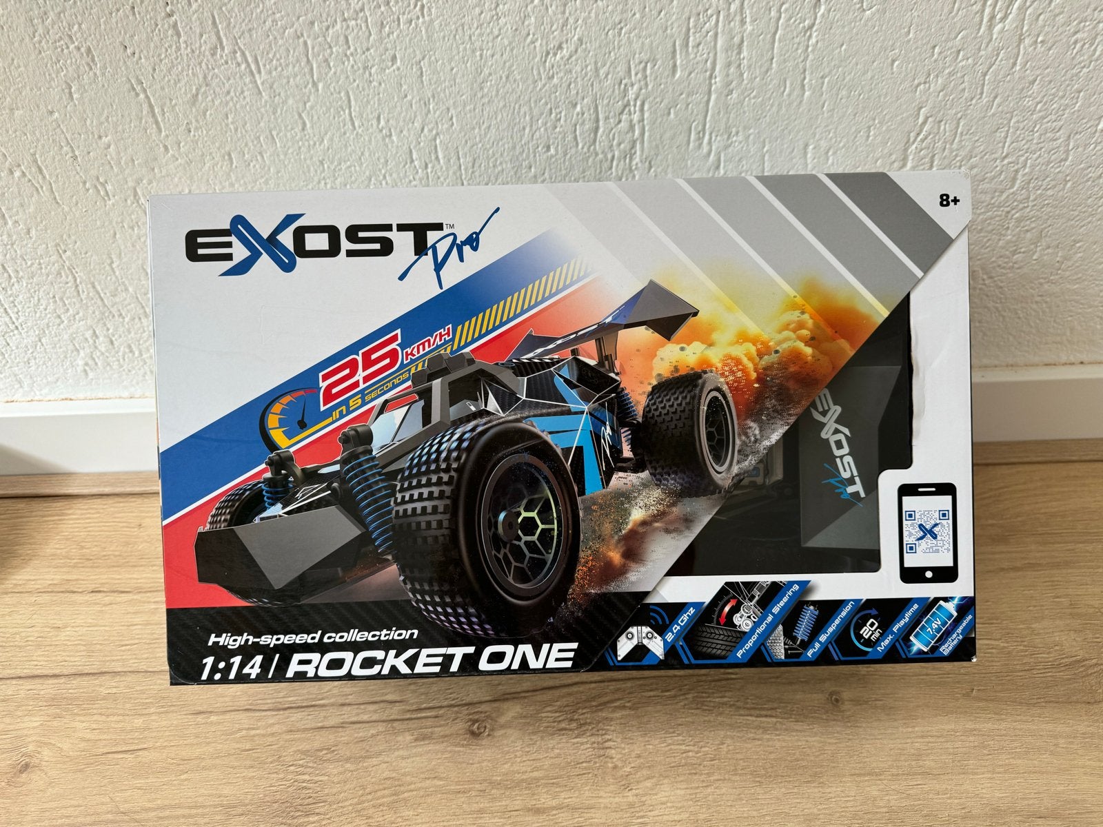 EXOST Pro Rocket One Bestuurbare Auto 1:14, Elektro, Auto offroad, Schaal 1:14, Nieuw