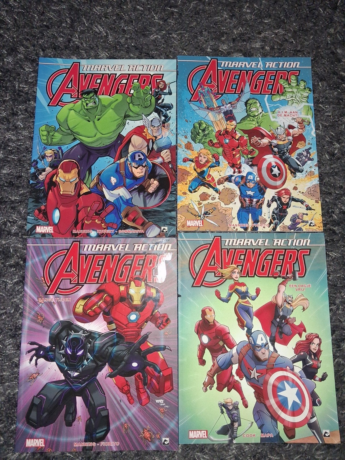 Marvel Action stripboeken 8 stuks Dark Dragon Books, Boeken, Meerdere stripboeken, Ophalen of Verzenden, Zo goed als nieuw