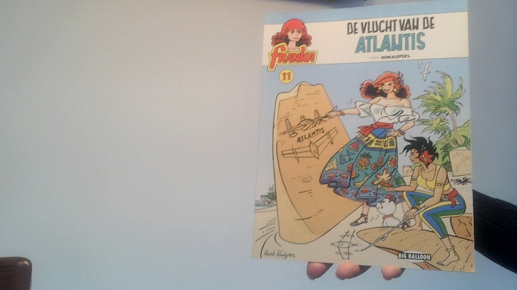 franka 11 de vlucht van de atlantis eerste druk 1993, Boeken, Eén stripboek, Ophalen of Verzenden, Zo goed als nieuw