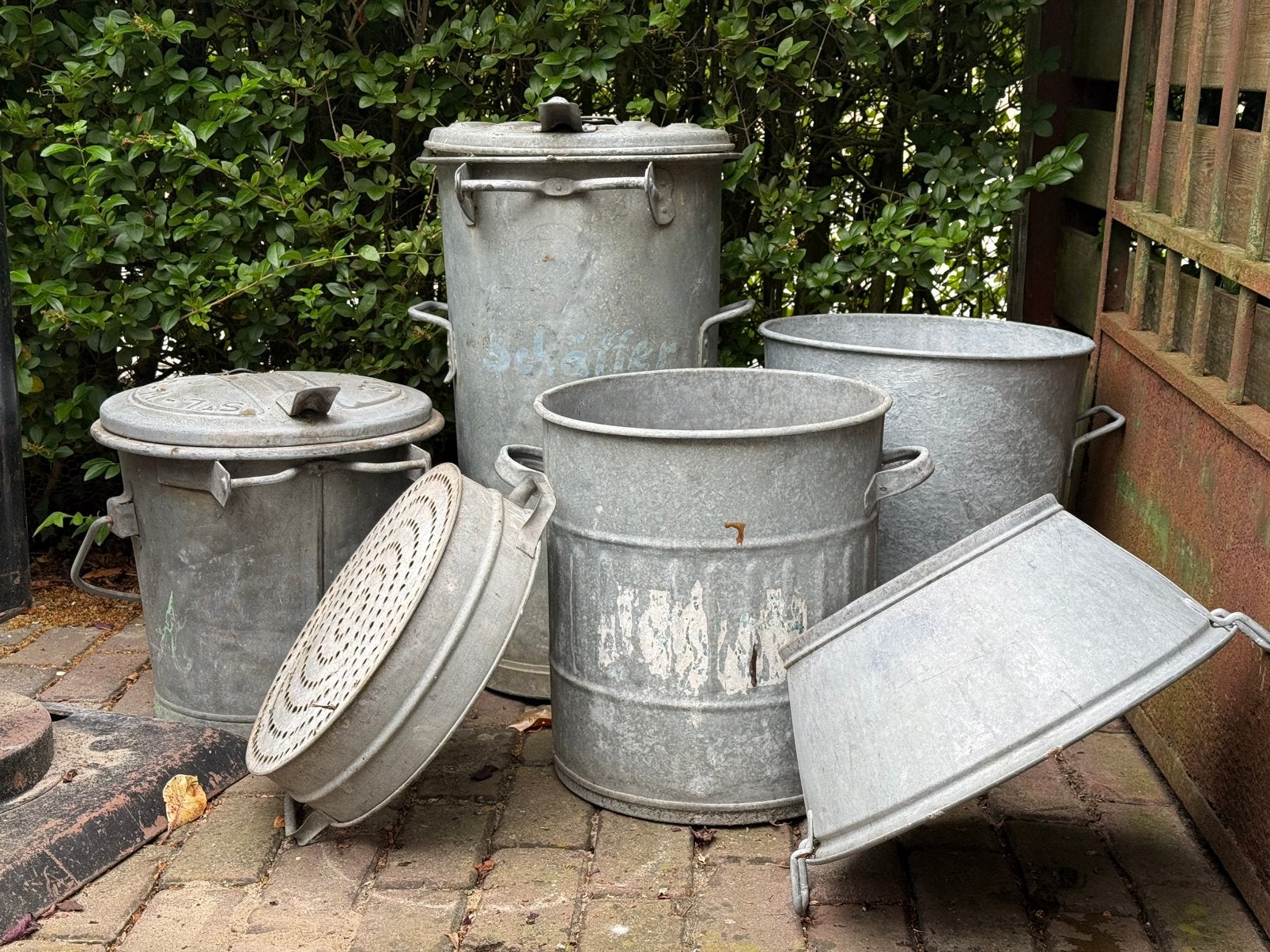Oude Zinken Tuin Bakken, Ophalen