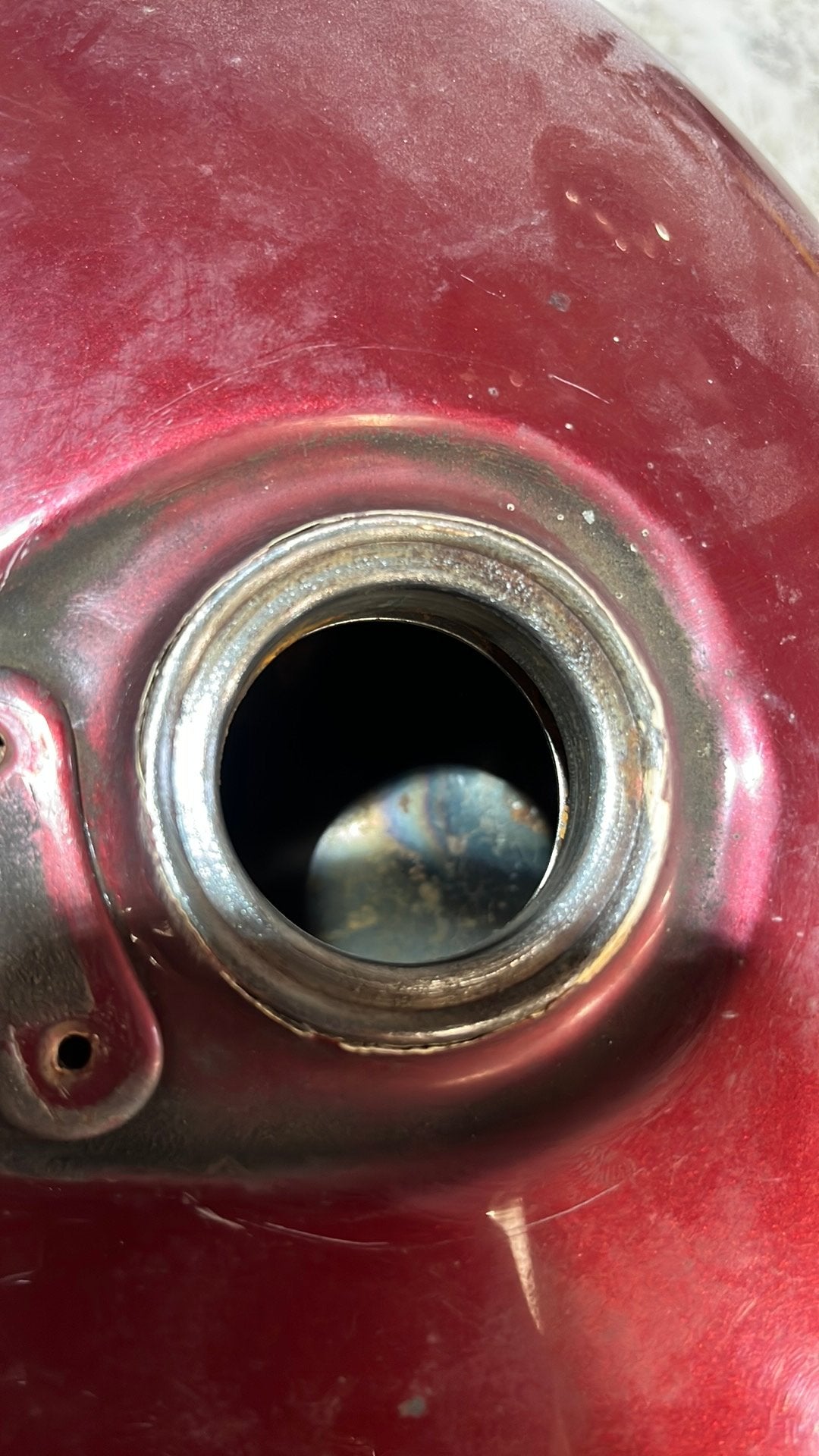 Tank Honda Magna v45 1984 ROESTVRIJ!, Motoren, Ophalen, Gebruikt