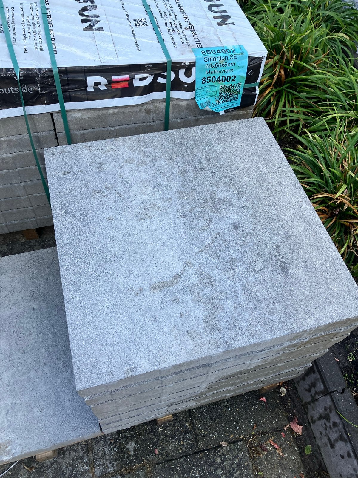 Smartton SE Matterhorn 60x60x6 (10,8 m2) nieuw, Ophalen, Nieuw, 10 m² of meer, Beton