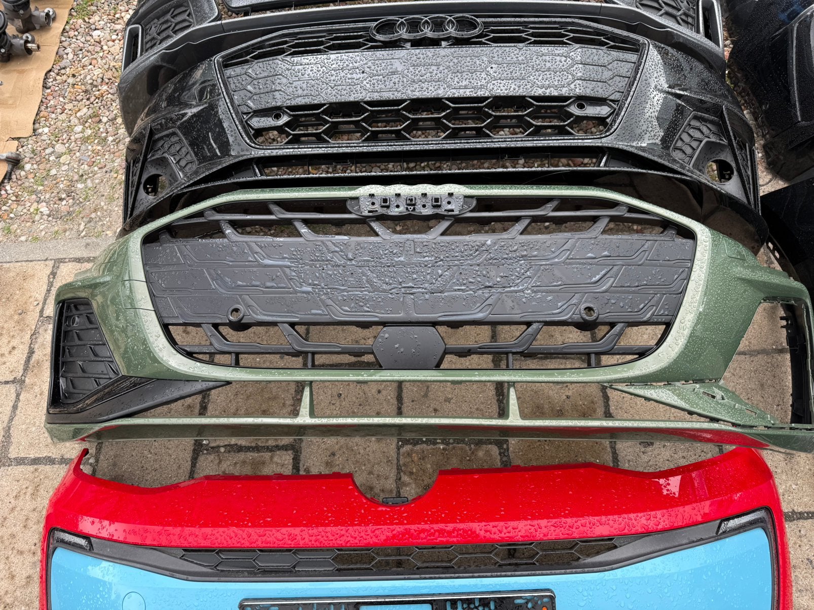 Audi A3 8Y0 Voorbumper nieuwe model facelift, Ophalen of Verzenden