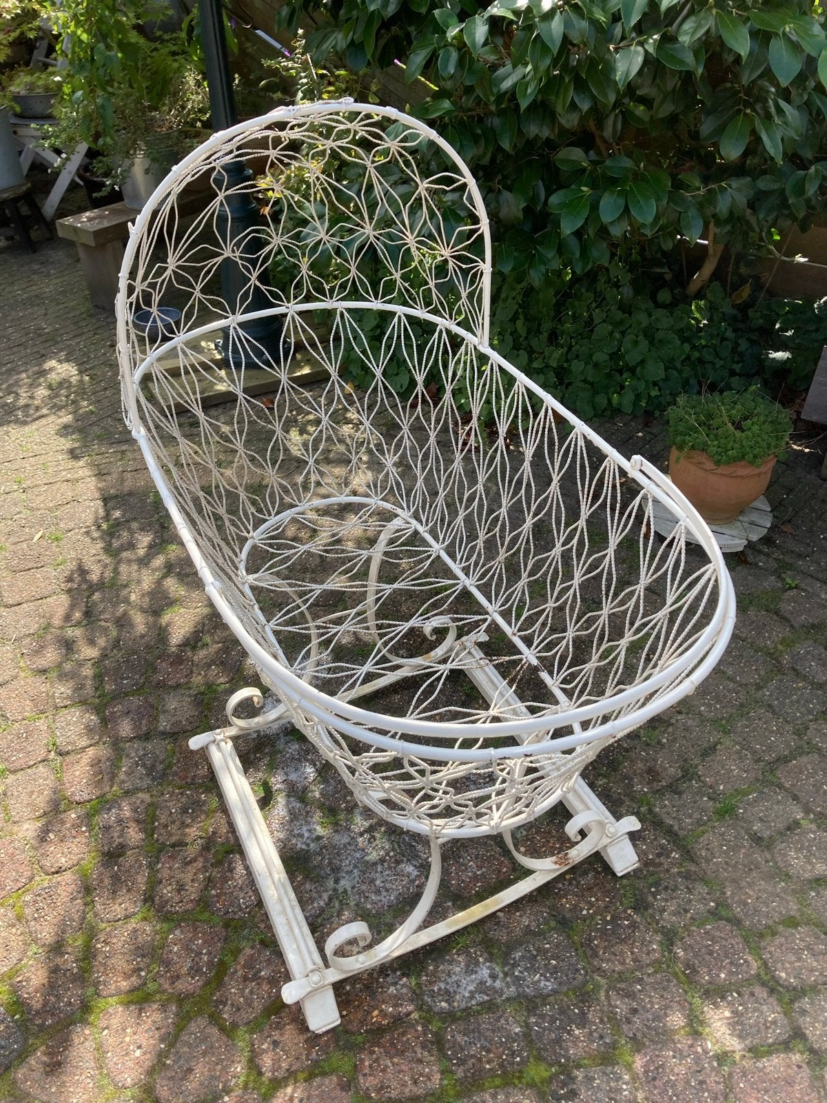 Brocante wieg, Ophalen, Gebruikt, Wieg