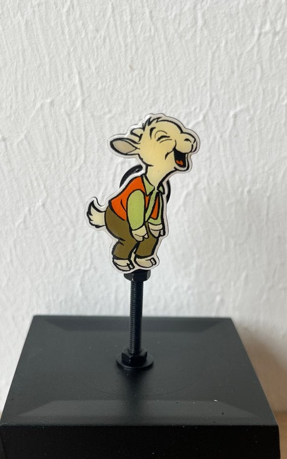Efteling Geitje Sprookjesbos Pin, Verzamelen, Efteling, Efteling, Ophalen of Verzenden, Zo goed als nieuw, Button of Speldje