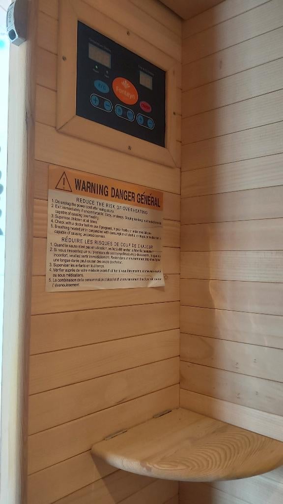 Infrarood sauna, Sport en Fitness, Sauna, Ophalen, Gebruikt, Infrarood, Complete sauna