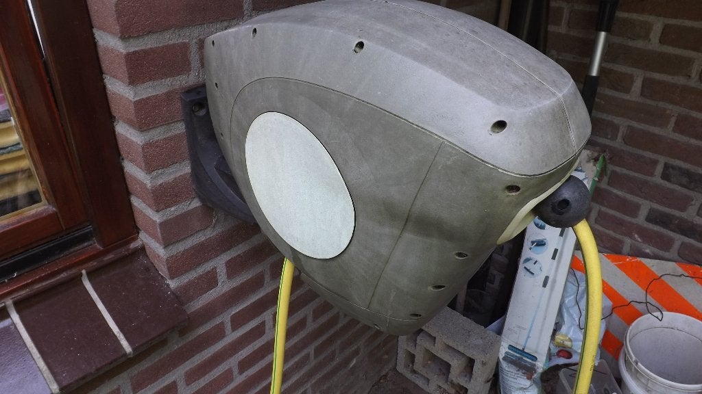Tuinslanghaspel, Tuin en Terras, Tuinslangen, Ophalen, Gebruikt, Tuinslang
