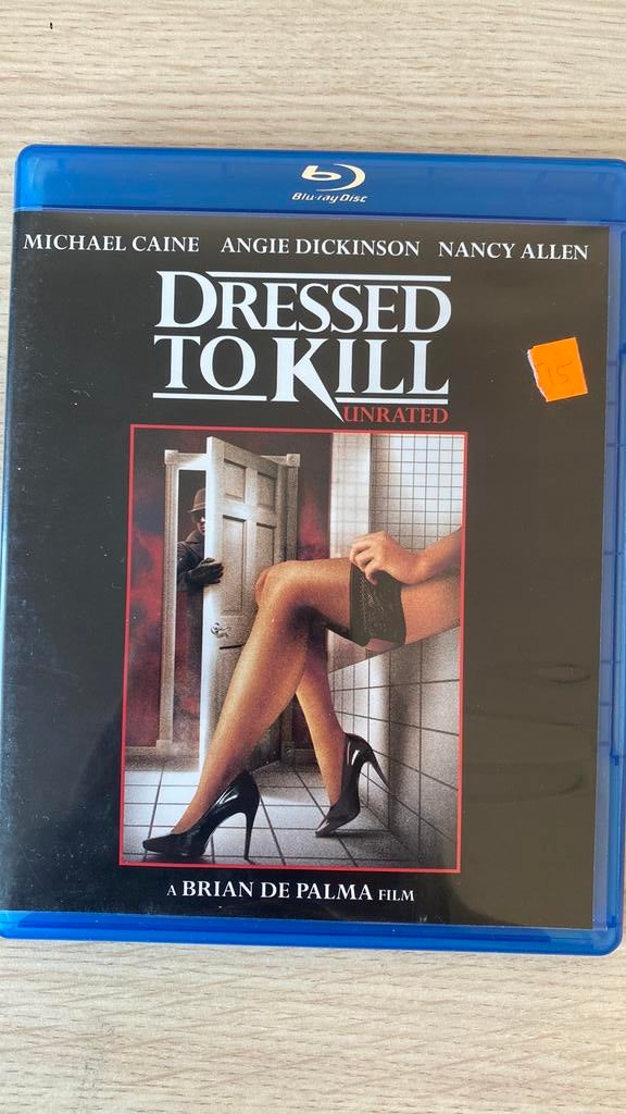 Dressed to kill blu ray, Ophalen of Verzenden, Zo goed als nieuw, Thrillers en Misdaad