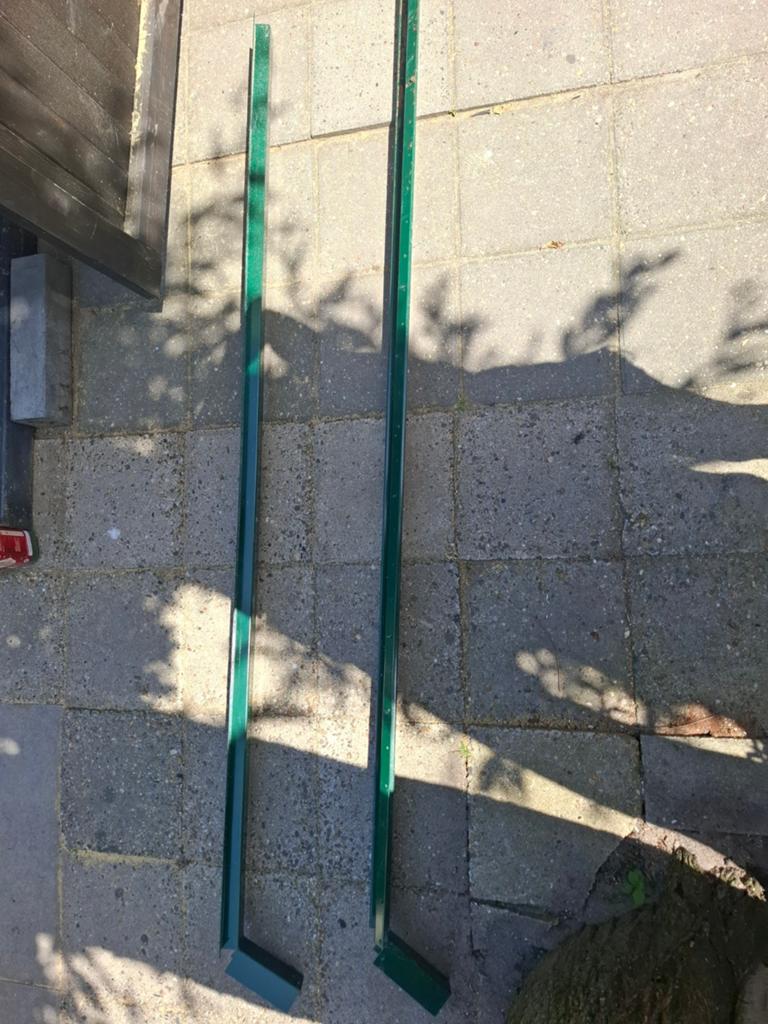 Twee stuks stalen profielen voor een schuur- of afdak, Doe-het-zelf en Verbouw, Ophalen, Overige kleuren, Overige typen, 5 tot 10 m²