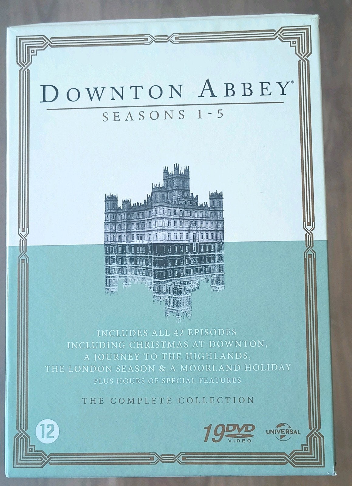 Downtown Abbey seizoen 1 tot en met 5 in luxe box uitvoering, Boxset, Ophalen of Verzenden, Zo goed als nieuw, Drama