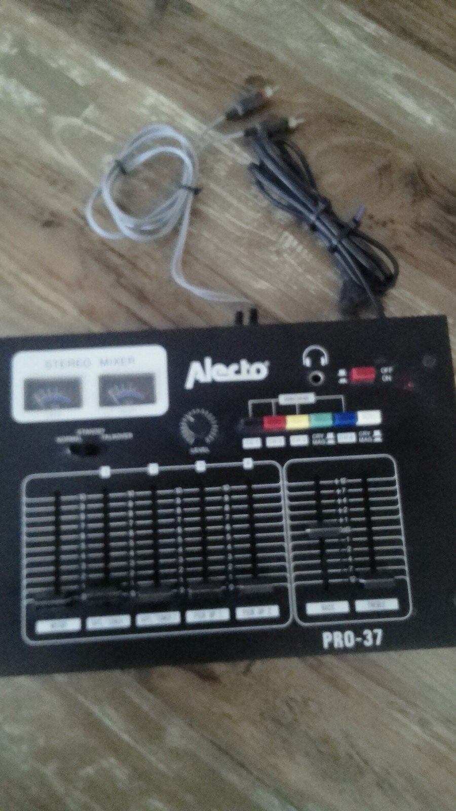 Alecto pro 37 vintage stereo mixer oudiomixer, Ophalen of Verzenden