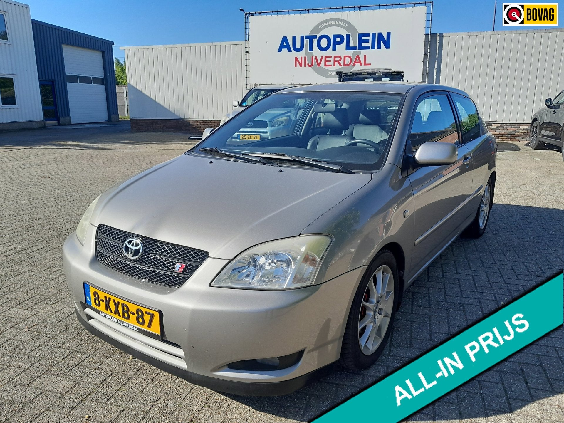 Toyota Corolla 1.8 VVTL-i T-Sport supernette auto voor de li, Auto's, Voorwielaandrijving, 12 maanden, 450 kg, Gebruikt