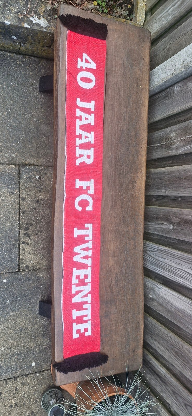 Fc twente sjaal 40 jaar fc twente 2005, Ophalen of Verzenden, Zo goed als nieuw