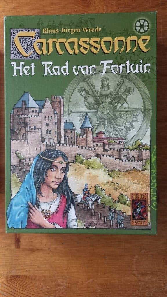 Carcassonne het rad van fortuin spel, Een of twee spelers, Ophalen of Verzenden, Zo goed als nieuw