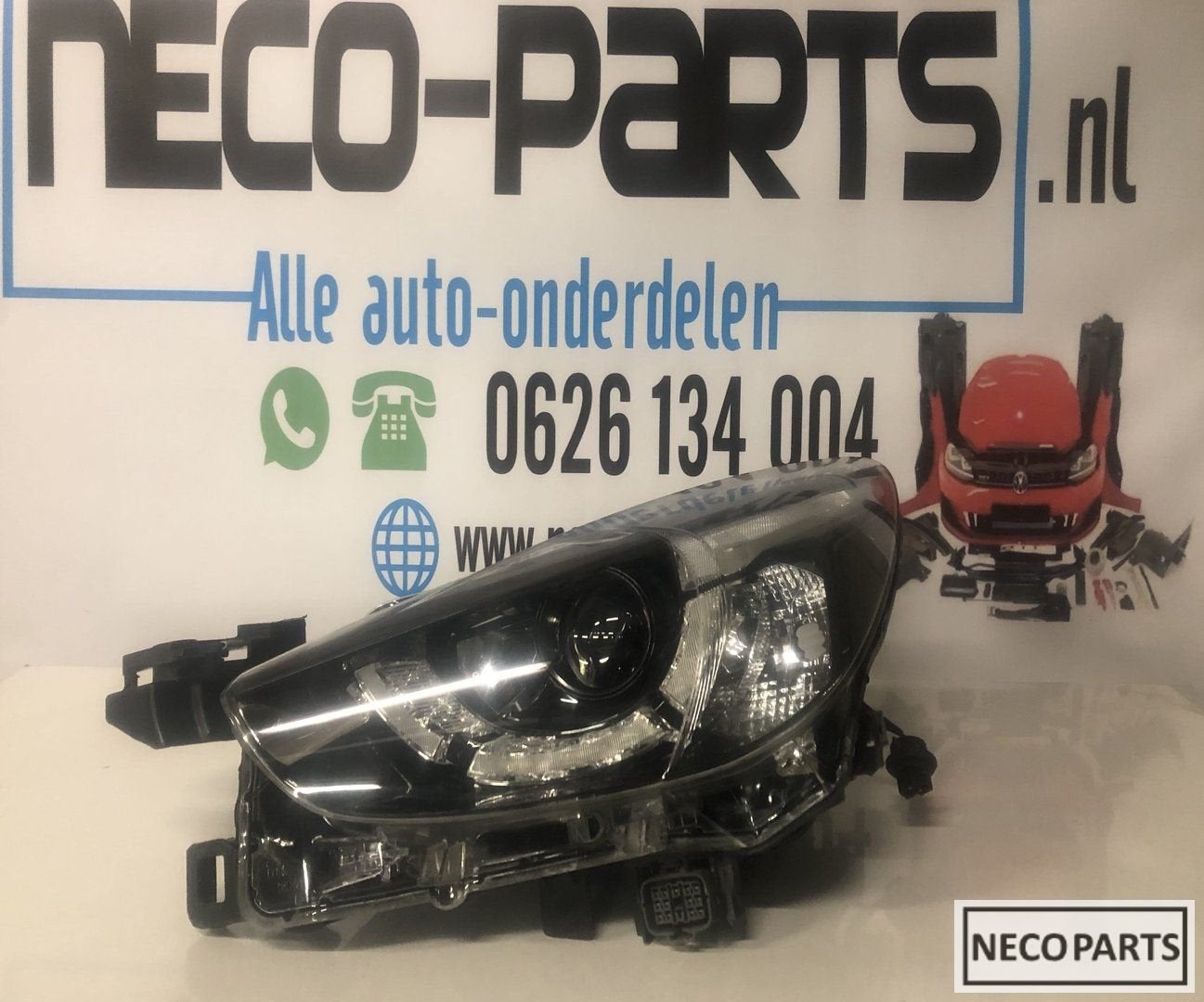 MAZDA 2 VOL LED KOPLAMP LINKS ORIGINEEL D09K-51040, -, -, -