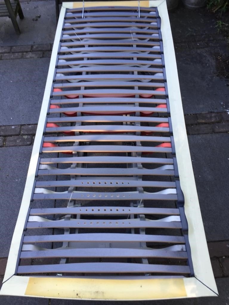 Lattenbodem Swiss Sense (EXTRA LANG), Ophalen, Gebruikt, 90 cm, Eenpersoons