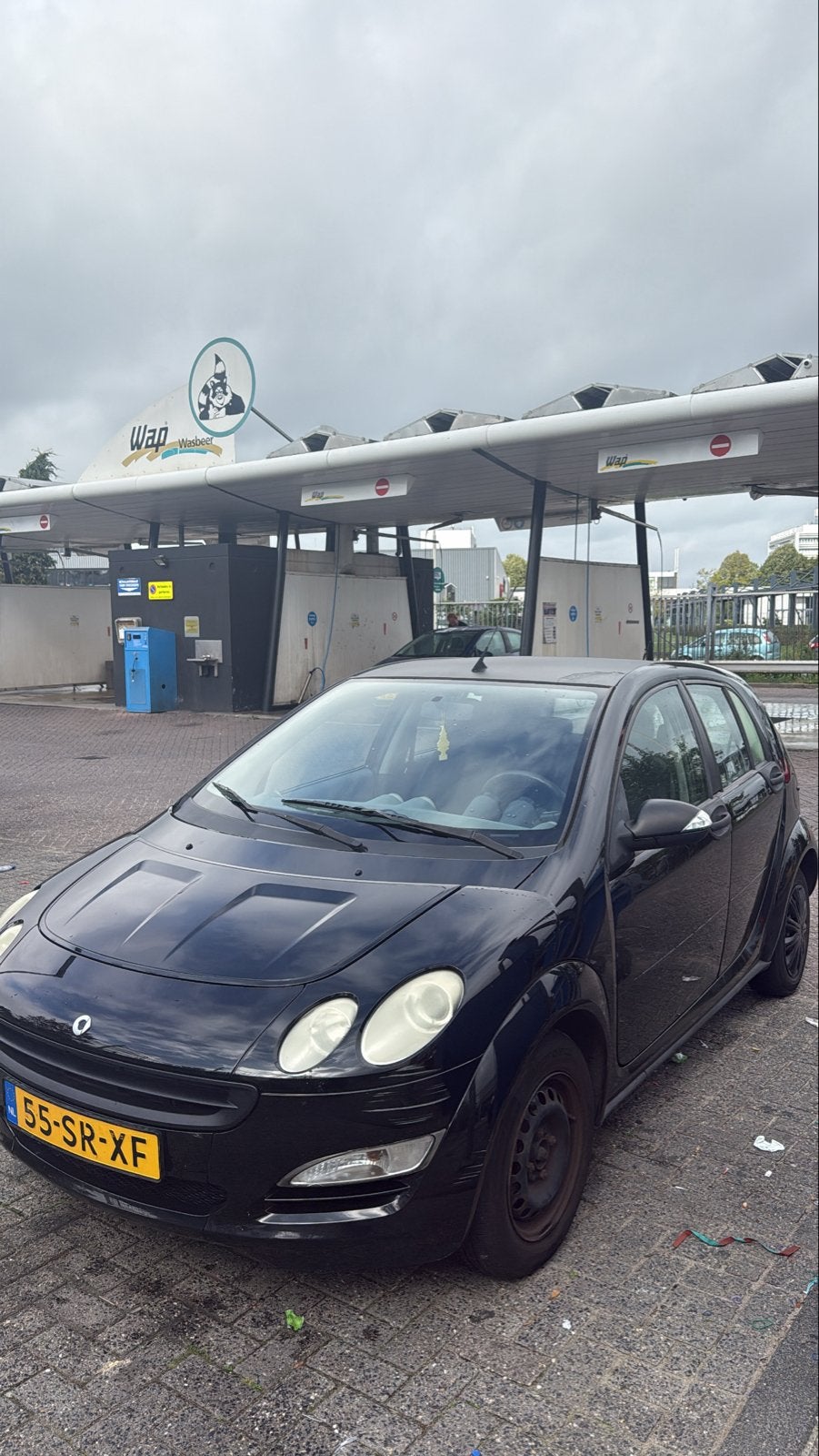 Smart ForFour 1.0 2006 Zwart. LEES BESCHRIJVING, Voorwielaandrijving, ForFour, Zwart, Origineel Nederlands