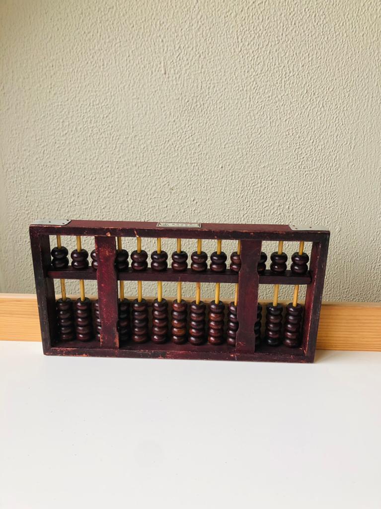 Vintage Chinees telraam - Houten Abacus, Ophalen of Verzenden