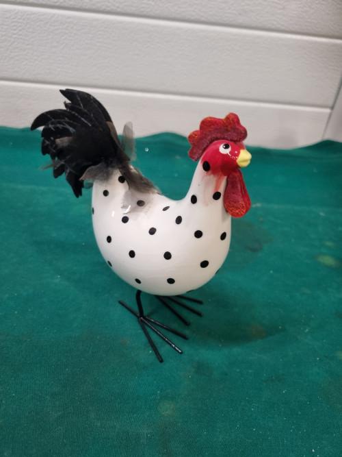 beeld haan rodding roosters by gado, Ophalen of Verzenden
