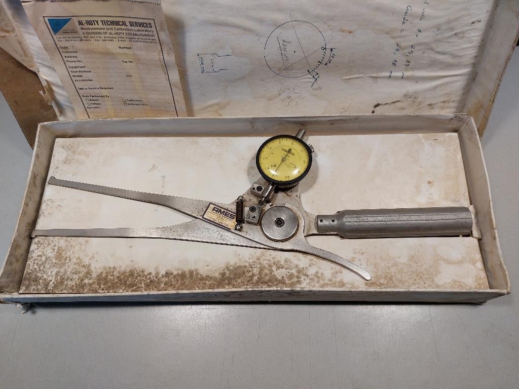 AMES Analoge Binnenmeter - Dial Caliper Gauge - Taster, Ophalen of Verzenden, Gebruikt