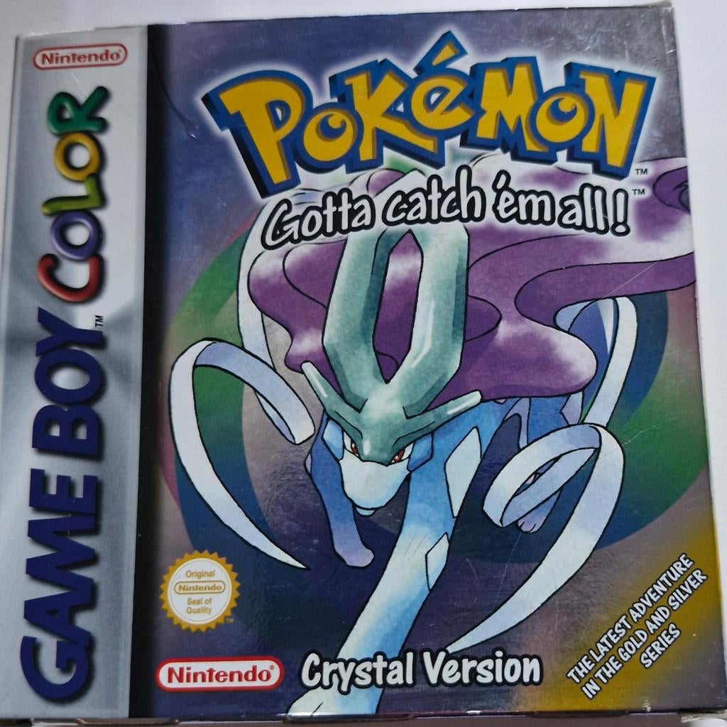 Pokémon Crystal (Game Boy Color) – Compleet in doos, Spelcomputers en Games, Games | Nintendo Game Boy, Avontuur en Actie, 1 speler
