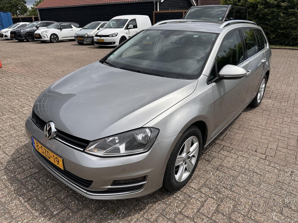 Volkswagen Golf Variant 1.2 TSI Highline, Auto's, Volkswagen, Voorwielaandrijving, Euro 5, Gebruikt, Zwart