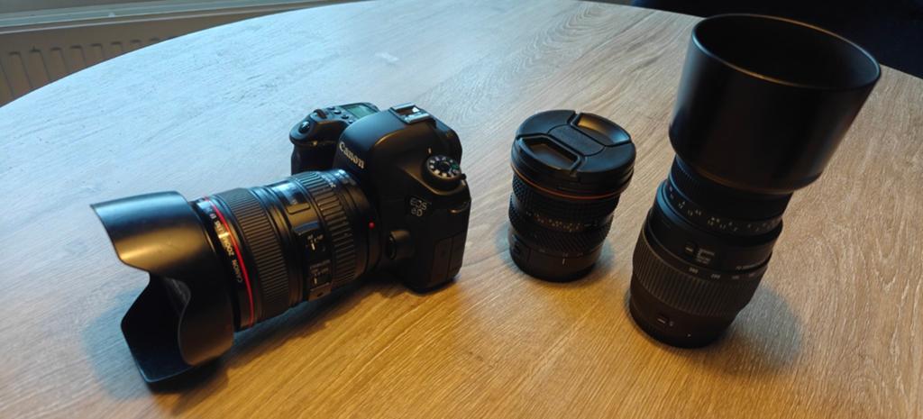 Canon 6D complete set, 20 Megapixel, Gebruikt, Spiegelreflex, Canon